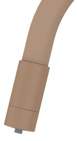 Invena Magic, stojanková drezová batéria s flexibilným ramenom a filtrom na pitnú vodu, béžová matná, INV-BZ-02-F03-V