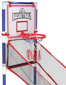 KIK Basketbalová arkádová hra s 2 loptami a pumpou, prenosná