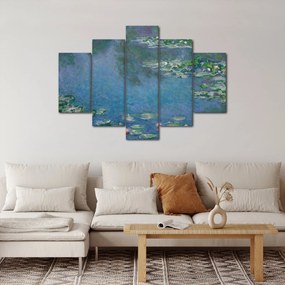 Obraz - Claude Monet, Water Lilies, reprodukcia (150x105 cm)