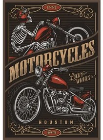 Ceduľa Motorcycles - Houston