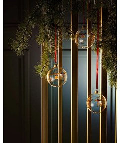 Sklenená ručne fúkaná vianočná ozdoba ø 8 cm Annual Christmas Bauble – Holmegaard