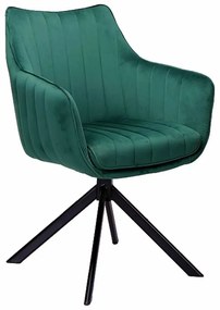 Stolička Azalia Velvet zelená