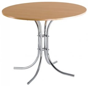 Okrúhly jedálenský stôl RAVENA, priemer 900 mm, doska buk