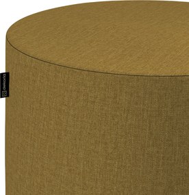 Taburetka valec, tvrdá farba produktu žltá látka zapletaná