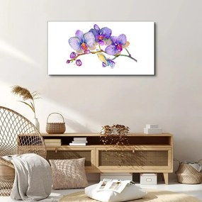 Obraz Canvas Maľovanie kvetinové konáre