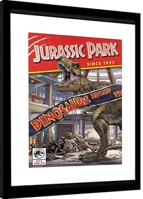 Rámovaný Obraz - Jurassic Park - Comics