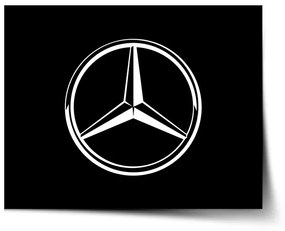 Sablio Plagát Logo 2 Čierna - 90x60 cm
