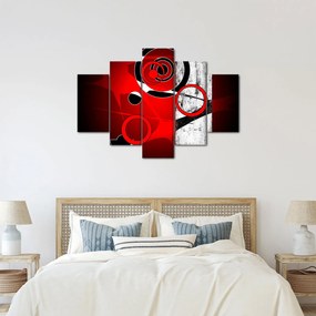 Obraz abstrakcie (150x105 cm)