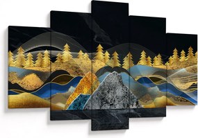 Obraz - Zlaté hory (150x105 cm)