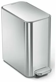 Simplehuman Úzky pedálový kôš 5 l, nehrdzavejúca oceľ