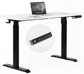 ModernHome Elektrický písací stôl 140x70 cm - nastavenie výšky 76-121 cm ModernHome