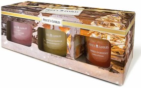 Price´s Set ORIENTAL vonné sviečky v skle 3ks - horenie 35h
