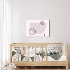 Obraz - Fialový minimalizmus N⁰2 (70x50 cm)