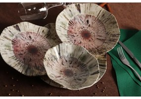 Jedálenská sada 24 ks pestrofarebná/porcelán