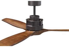 Lucci air 210507 - Stropný ventilátor AIRFUSION AKMANI paulovnia/čierna + DO