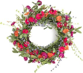 Veniec MEADOW s farebnými kvetmi 877020