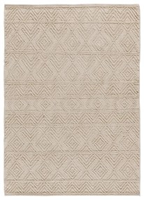 Krémový prateľný ručne tkaný koberec z recyklovanej bavlny 60x90 cm Pamuk – Universal