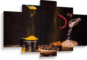 Obraz - Korenie v pohybe (150x105 cm)