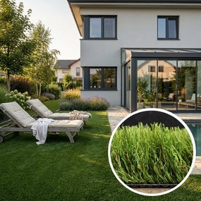 Umelá tráva Princess, vyrezať kruh, šíře 4m, zelená, Artificial grass specialists