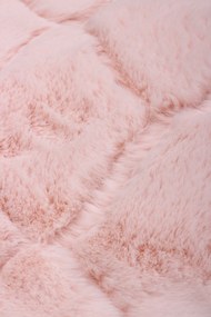 Koberec Rabbit 3D 04 BABY PINK rozmery koberec: 60x100 cm