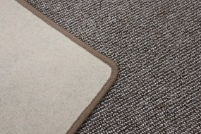 Vopi koberce Kusový koberec Porto hnedý štvorcový - 120x120 cm