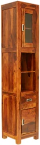 furniture-nabytek.cz - Kúpeľňová skrinka z masívneho dreva palisander 40x35x190