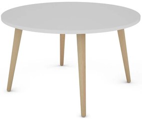 Konferenčný stolík Porto 80x80x46 Biela