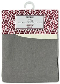 Bavlnený obrus MODERN šedý 140x180