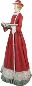 Sada 4ks vianočné dekorácie figúrka vianočný zbor Nativity Choir - 13*12*40 cm