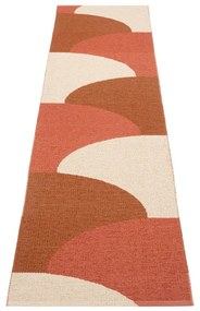 Vnútorný a vonkajší behúň v tehlovej farbe 70x270 cm Hill Brick Rust – Pappelina