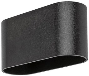 Rabalux 7023 - Nástenné svietidlo KAUNAS 1xG9/10W/230V čierna