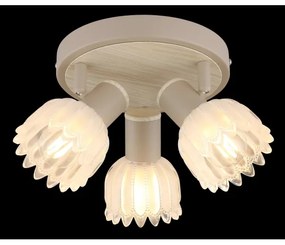 Globo 54317-3 - Bodové svietidlo PLANTA 3xE14/40W/230V