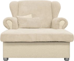 Béžová menčestrová leňoška Lord – Ropez