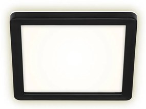 Briloner 3010-015 - LED Stropné svietidlo LED/8W/230V 19x19 cm čierna IP44 BL1035