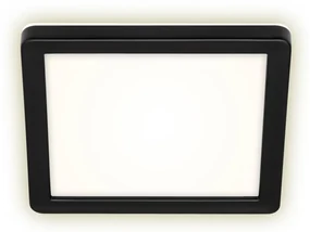 Briloner 3010-015 - LED Stropné svietidlo LED/8W/230V 19x19 cm čierna IP44 BL1035