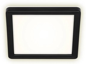 Briloner Briloner 3010-015 - LED Stropné svietidlo LED/8W/230V 19x19 cm čierna IP44 BL1035