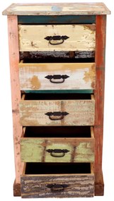 furniture-nabytek.cz - Drevená komoda so šuplíkmi z manga 60x120x45