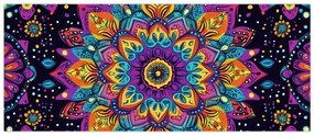 Obraz - Kaleidoskopická mandala (120x50 cm)