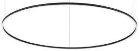 Ideal Lux - LED luster na lanku ORACLE SLIM LED/83W/230V 4000K pr. 150 cm čierna