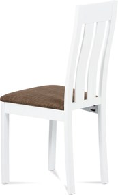 Sconto Jedálenská stolička BELA biela/hnedá
