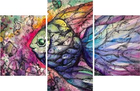 Obraz - Farebná rybička (90x60 cm)