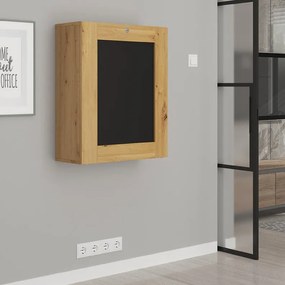 Rozkladací PC stolík Till (dub artisan + čierna). Akcia -21%. Vlastná spoľahlivá doprava až k Vám domov. 1124835