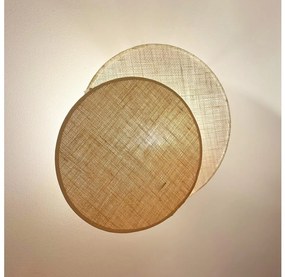 Brilagi - Nástenné svietidlo CIRCLES 1xE27/15W/230V 45x45 cm béžová/krémová BG1283