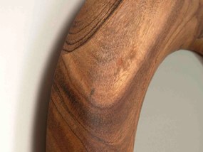 Jorge zrkadlo hnedé 91x45 cm