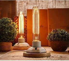 TRIXLINE EDISON Retro Carbon Filament žiarovka T30 E27 40W, 19 cm