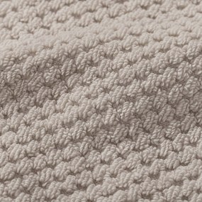 Goldea bavlnený froté uterák / osuška micro pure - sivohnedý 30 x 50 cm