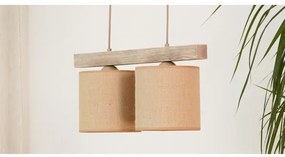 Brilagi - Luster na lanku FOREST 2xE27/15W/230V borovica/hnedá