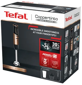 Tyčový mixér Tefal Coppertinto Quickchef HB656G10 Medený/Čierny