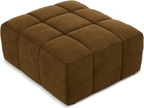 Zamatová podnožka v horčicovej farbe Aloha – Makamii