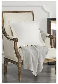 Obliečka na vankúš s prímesou bavlny 40x40 cm Ruffled – Mila Home